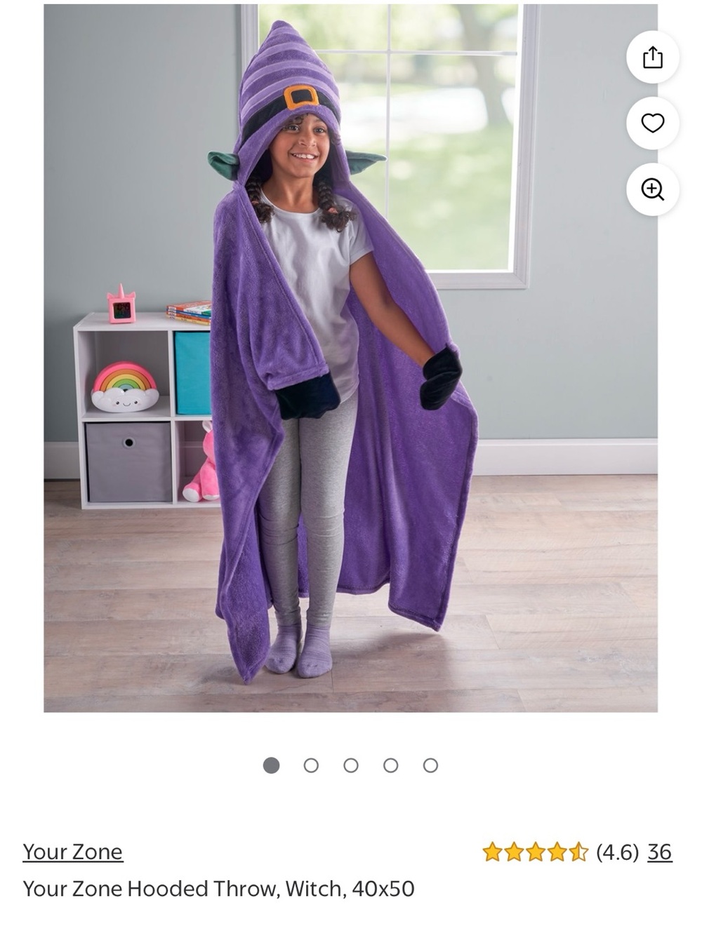2x HOODED kids Blankets - skeleton + witch NEW Halloween 🎃 see pics!